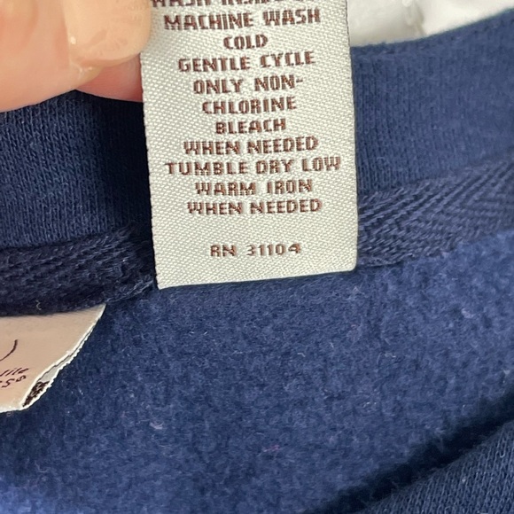 Kim Rogers Christmas Holiday Sweatshirt Cardigan Size Petite Large - Picture 8 of 8